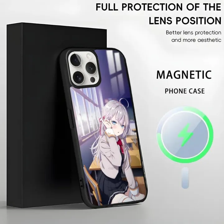 Kawaii%20Anime%20Girl%20A-Alya%20Phone%20Case%20For%20iPhone%2016%2015%2014%2013%2012%2011%20Pro%20Max%20Plus%20Mini%20Magnetic%20Magsafe%20Wireless%20Charging%20Cover%20-%20Image%204