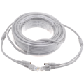 IP CCTV Camera RJ45 + DC Power Cable 5M/10M/15M/20M/30M Ethernet 2 in 1 CAT5/CAT-5e RJ45 Cables for IP Camera NVR System. 