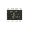 Pic12f675-I/p Dip-8 12f675 Dip-8 Single Chip Microcomputer Microcontroller. 