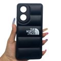 OPPO A58 case Shockproof Puffer Jacket Case new 2025 Perfect design any 3 choice Shock-Absorbing Air Cushion Back Cover Black. 