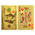 Dollar Gold Playing Cards. 