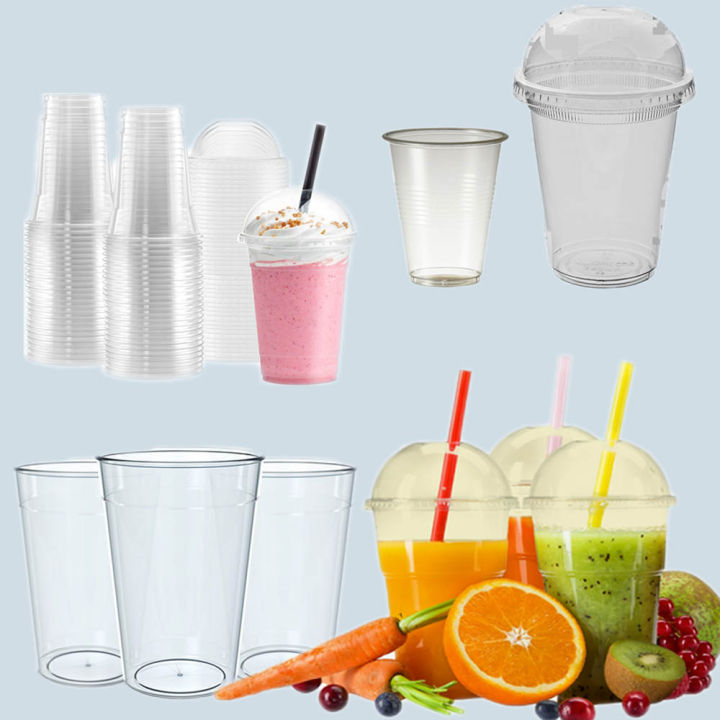 Disposable%20Clear%20Transparent%20Juice%20Cup%20330ml%20With%20Lid%20-%20Image%203