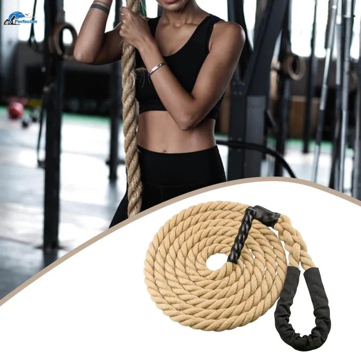 Gym Climbing Rope Battle Jute Rope for Competition Exercise Working Out ...