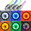 2 PCS Bicycle Valve Light Car Tyre Light Bike Tire Light Bicycle Light Bike Light Car Lights Dust Cup Tyre Rim Light Bulb Cycle Tire Light Lamp Bike Rim Lights Bicycle Parts Accessories Equipment Bicycle Accessories  Gadget Decoration. 