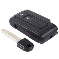 2 BUTTON SMART REMOTE KEY CASE SHELL & BLADE For TOYOTA COROLLA VERSO PRIUS. 