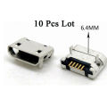 10pcs 10x  China Keypad Phone Micro USB Female 5Pin  Charging Socket Jack Connector Port. 