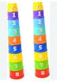 Early Education Cup Games Numbers Alphabet Stacking Letters Cups Educational  Kids Toys. 