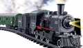 Train Full Set battery (LARGE) - Toy Rail King 19pcs. 