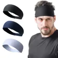 Sport Headband Unisex Stretch Sweat Head Hair Bands For Gym Yoga Outdoor Sport BAWEI. 