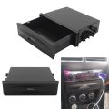 BRADOO- Universal Car Storage Box CX-38 Single Layer Auto Single Din Dash Radio Installation Pocket-Kit 177X50X120mm. 