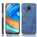 (Stock available) For Xiaomi Redmi Note 9 Pro / Note 9s / Note 9 Pro Max Shockproof Sewing Cow Pattern Skin PC + PU + TPU Case. 