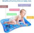 Baby Slapped Pad Kids Water Play Mat Toys Inflatable Tummy Time Leakproof Water Mat Non Toxic Water Play Mat Toys for Boys Girls Infant Toy Fun Activity Crawling Floor Bed for Toddlers Random Design. 