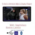 9 Inch Car Mp4 MP5 Auto Video Player Auto Parking Monitor Support Rear Camera SD USB Flash Built in Speaker. 
