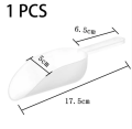 1/5 Pcs Multifunctional Plastic Flour Spoon PP Plastic Ice Measuring Scoop Supermarket Cereal Spatula Baking Utensils Kitchen. 