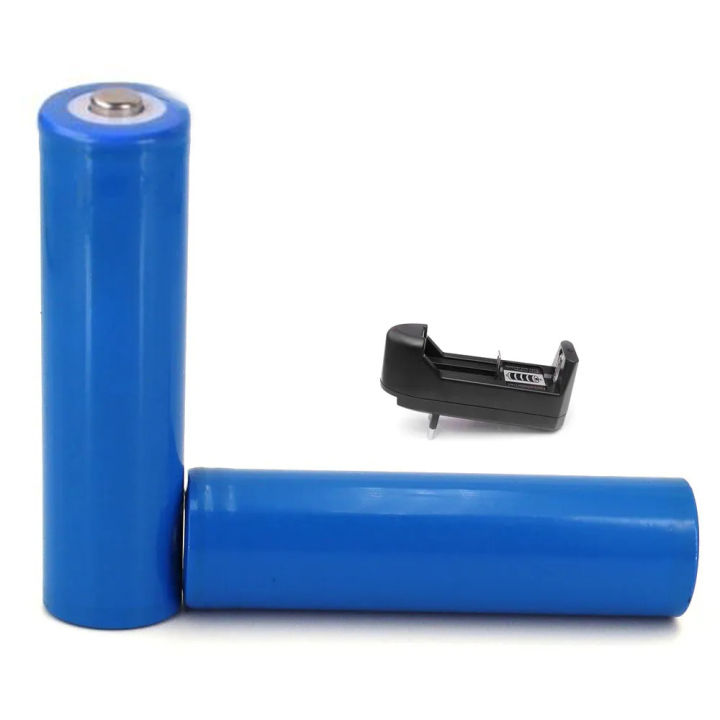 Rechargeable 18650 Lithium ion battery 3.7v 1200mAh li ion battery cell with 18650 Battery Charger