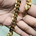Premium Quality 22kt Guaranteed Gold Plated Men's Big 11MM Albert Bracelet gift items for boys. 