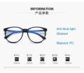 Creative Big Frame Ultra Light PC material UV400 Blue Light Blocking Computer Glasses. 