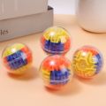 Compact Practical 3D Round Maze Puzzle Toy Intelligent Balance Training Labyrinth Round Rolling Ball Track Maze Toy For Kids Adults Brain Education. 
