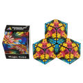 3D Shape Shifting Box Cube - 72 Shapes Anti Stress Hand Flip Changeable Magnetic Magic Cube Puzzle Toys Gift. 