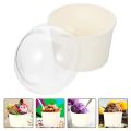 paper cups Paper Cups Cup Cream Ice Dessert Bowls Bowl Yogurt Disposable Cake Sundae Pudding Container Treat Lids Frozen Party LidParty Tableware. 
