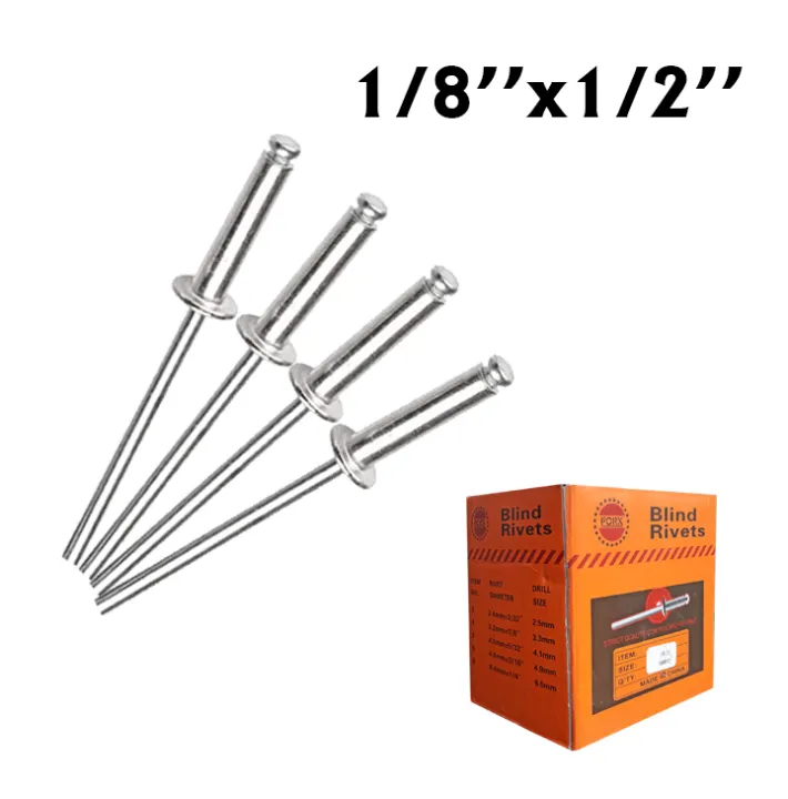 Pop%20Rivet/%20%20Pop%20Rivet%201/8%20x%201/2%201000Pcs/%20Rivet%20-%20Image%203