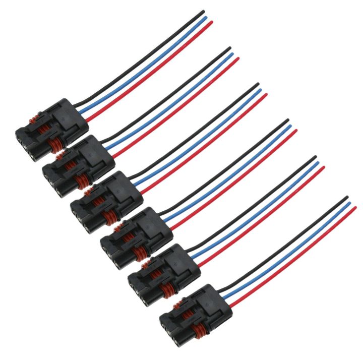 6Pcs Pulse Power Plug Connector Pigtail for Ranger