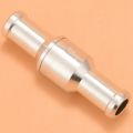 10mm Check Valve Brake Servo Booster No Return Inline One Way Valve Non Return Valve Vacuum Hose Aluminum Valve. 