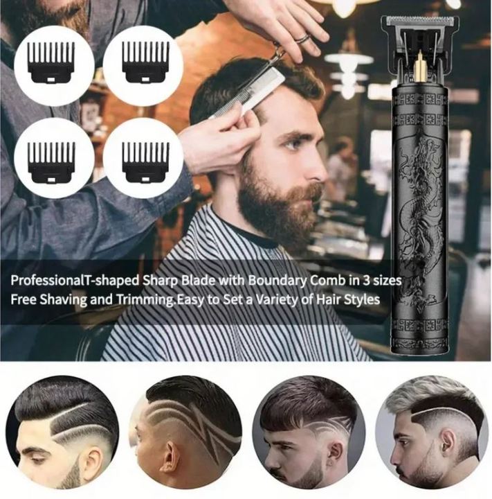 Vintage%20T9%20Electric%20Hair%20Cutting%20Machine%20Hair%20Clipper%20Professional%20Men%20Shaver%20Dragon%20Black%20-%20Image%205