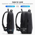 Business Expandable Backpack For Men Laptop TSA Keyless Anti-theft Waterproof School Backpacks Hard Shell USB Travel Bag New. 