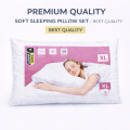 5 Pcs Soft Sleeping Pillow Set XL, XXL – Premium Quality, Breathable & Durable, Comfortable Bed Pillows for Home & Hotel. 