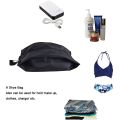 2 or 4 Pack Portable Nylon Waterproof Shoe Storage Bags with Zipper Closure for Men and Women Travel or Family Item Organize. 