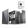 ARMAGGEDDON TRON VII MIRCO-ATX GAMING PC CASE (BLACK). 