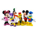 （New）6pc/lot Mickey figure toy doll Minnie figure Moue Donald Duck Cartoon Children' toy goofy dog pluto dog daiy Free hipping. 