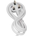 Power Strip Extension Long Cord 2500W Multi Functional with USB Port White UK Plug 110‑250V Power Strip. 
