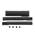 HXSJ 1Pc New Hard Drive Caddy Cover + 7Mm Hdd Isolation Rubber Rails Replacement For Dell Latitude E6440. 