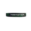 Monster Black Silicone Mens & Womens Unisex hand band Wristband Bracelet. 