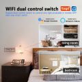 1/2/3/4gang 433MHz RF433 2 way Remote Controller Wireless Controller With Tempered Glass Panel for RF433 Wall Switch. 