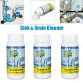 1pc Powerful Pipe Dredging Agent Sink Drain Cleaner Portable Powder Pipe Tube Dredging Agent Spherical Particle Detergent Toilet. 