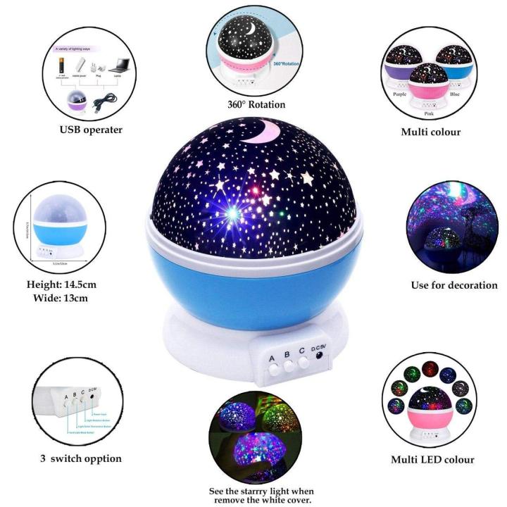 Romantic%20Sky%20Star%20Master%20Baby%20Sleep%20Lighting%20USB%20Night%20Projector%20Lamp%20with%20USB%209%20Colour%204%20LED%20Rotation%20(Multicolour)%20-%20Image%204