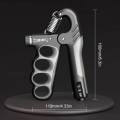 Difutagui 5-100KG Forearm Grip Strength Trainer Non-Slip Hand Gripper Adjustable Affordable Resistance Finger Wrist Expander Steel Spring Exercise. 