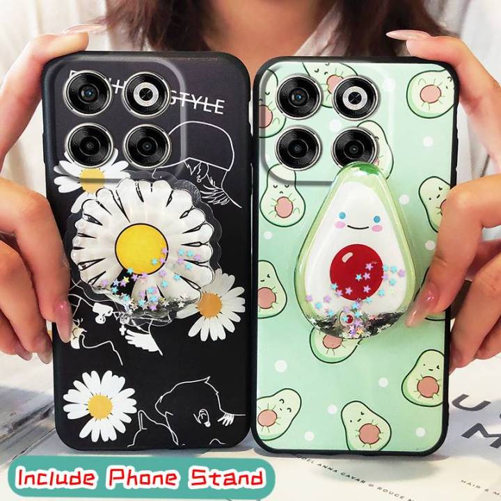 cute Fashion Design Phone Case For ZTE Blade V70 Anti-knock Back Cover Skin feel silicone Cartoon Soft Case Simplicity