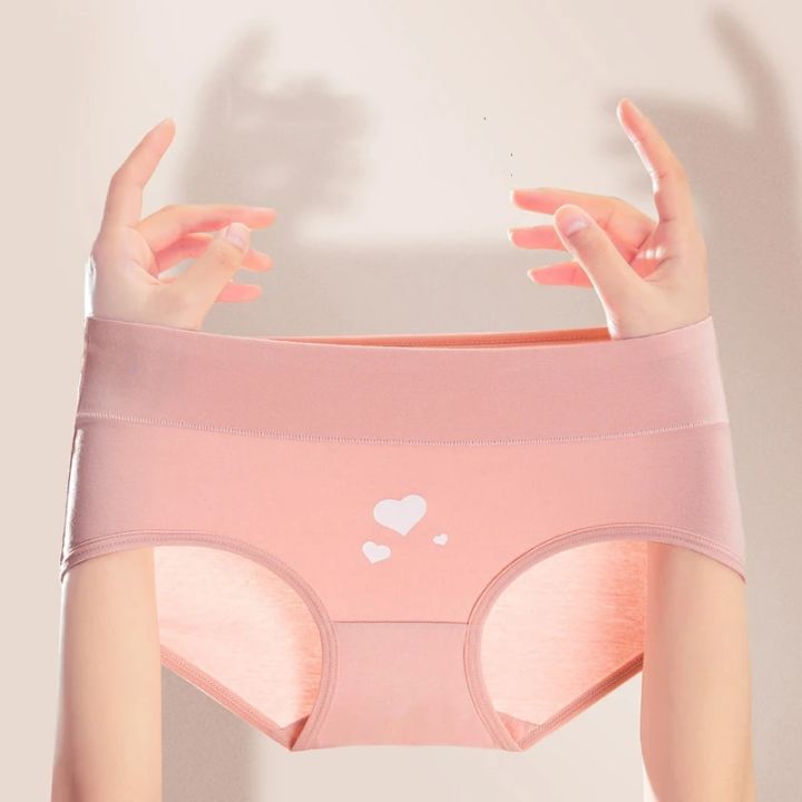 3Pcs%20High%20Waist%20Cotton%20Women's%20Panties%20Body%20Slimming%20Underwear%20Fashion%20Print%20Girls%20Briefs%20Plus%20Size%20Cute%20Panty%20Female%20Lingerie%20-%20Image%203