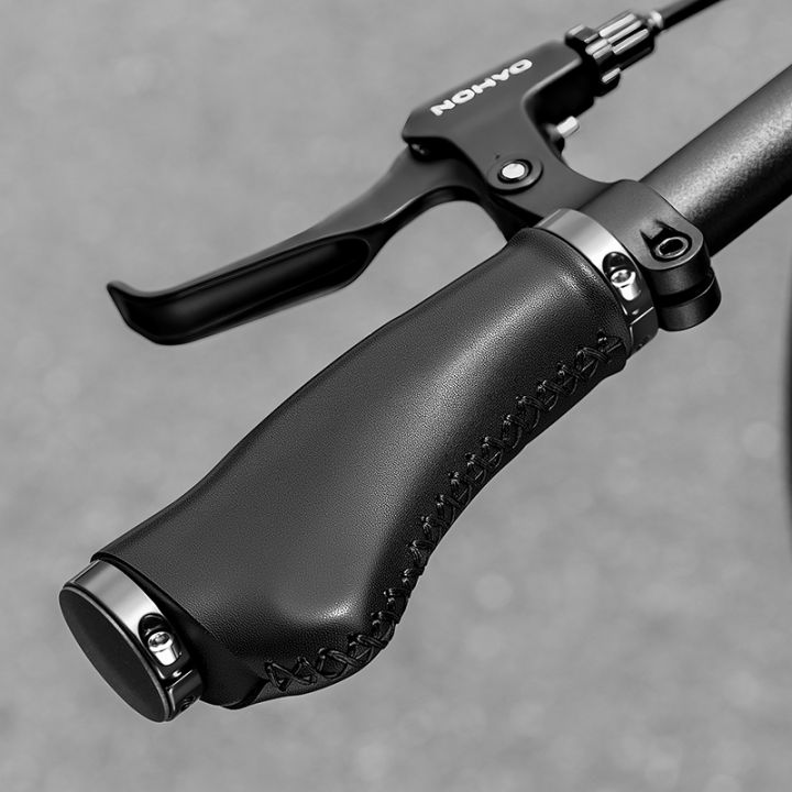 WEST%20BIKING%20Ultra%20Fine%20Fiber%20Leather%20Mountain%20Bike%20Handlebar%20Short/long%20Bike%20Grip%20Handlebar%20End%20Anti%20Slip%20Aluminum%20Lock%20-%20Image%202