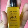 Natural Fruit Extracted Vitamin C Mimi Aha White Serum 30ml for Body and Skin Original_ Made In Thailand (amws). 