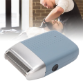 Washable and Rechargeable Travel Man Hair Clipper Portable Rechargeable Shaver Shaving and Haircut Dual Skills Blue. 