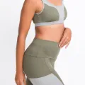 Contrast workout legging - sport wear. 