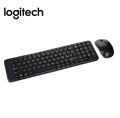 Logitech MK220 2.4GHz Wireless Keyboard + Mouse - Black. 