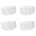 400Pcs Triangle Cheesecake Boxes Slice Cake Box Triangle Pie Holders Cake Boxes for Bakery Party Wedding. 