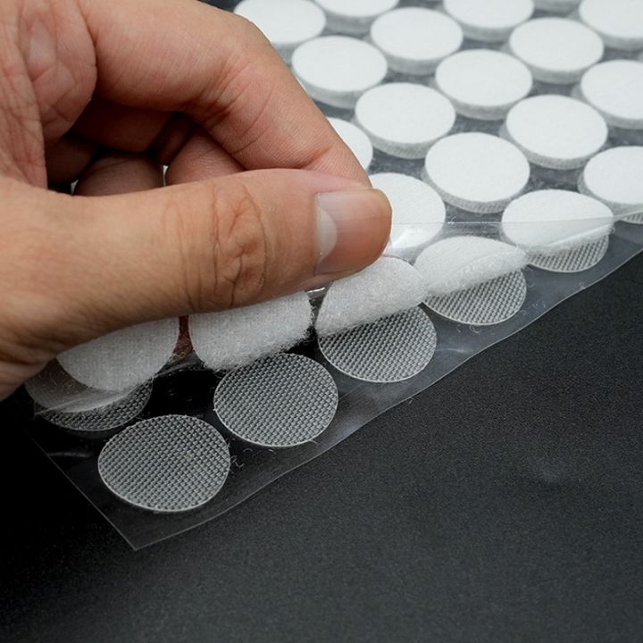 100/102/108Pairs%2010/15/20Mm%20Transparent%20Sticky%20Dots%20Self%20Adhesive%20Hook%20And%20Loop%20Fastener%20Tape%20Strong%20Glue%20Round%20Coin%20Tape%20Sticker%20-%20Image%207