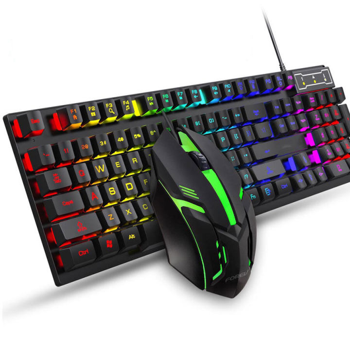 Jedel gaming combo pack  RGB Keyboard and Mouse